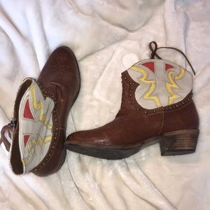 Sam Edelman “Shane” cowboy booties